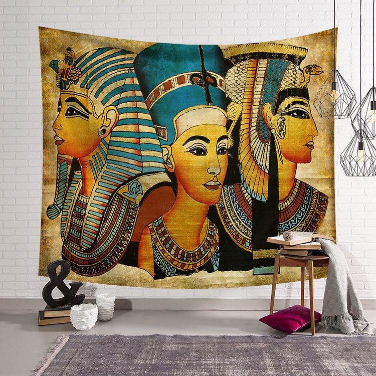 Transform Your Space with an Abstract Egypt-Style Tapestry – A Stunning Blend of Art & Culture! - Concordia Style Boutique