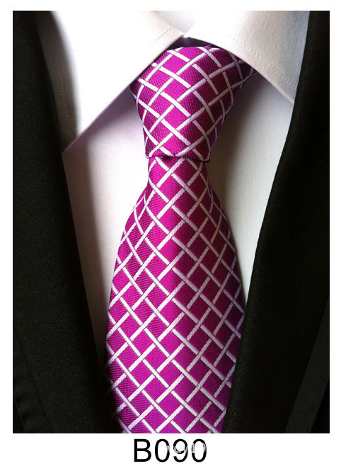 Factory Tie Polyester Jacquard Tie Men's Casual Formal Wear Professional Business Tie Spot Supply