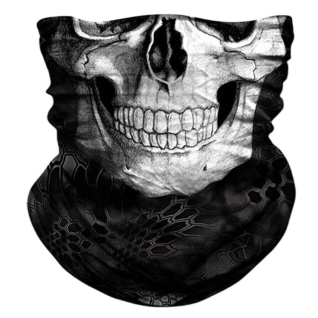 3d Seamless Neck Bandana Horror Demon Vampire Skull Facemask Mask Headband Headwear Headscarf Bicycle Zombie Scarf Bandanas - Concordia Style Boutique