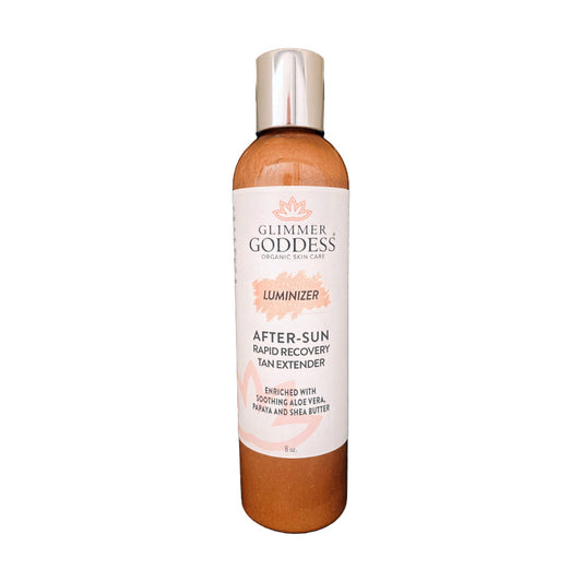 Organic After Sun Lotion & Tan Extender WITH Luminizing Shimmer - Concordia Style Boutique