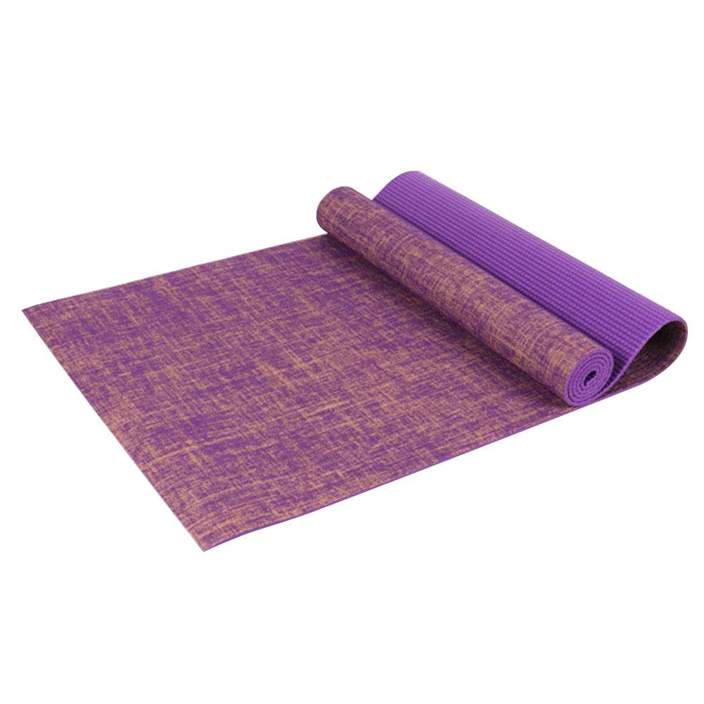 High-density Pvc Linen Yoga Mat Non-slip Environmental Protection Sports - Concordia Style Boutique