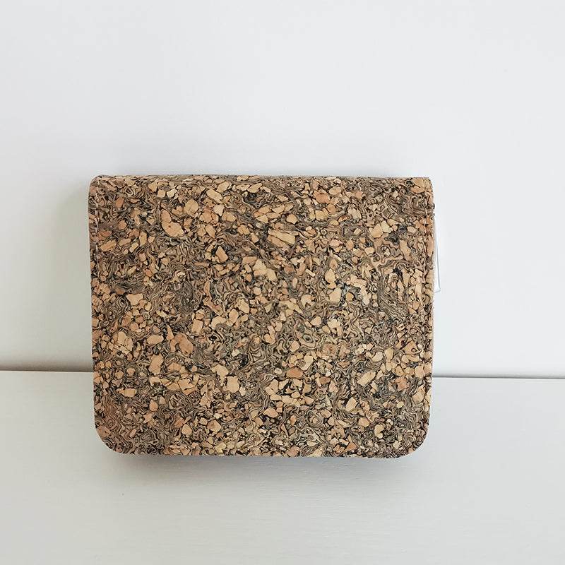 Cavabien Eco Friendly Leather Alternative Short Cork Wallet - Concordia Style Boutique