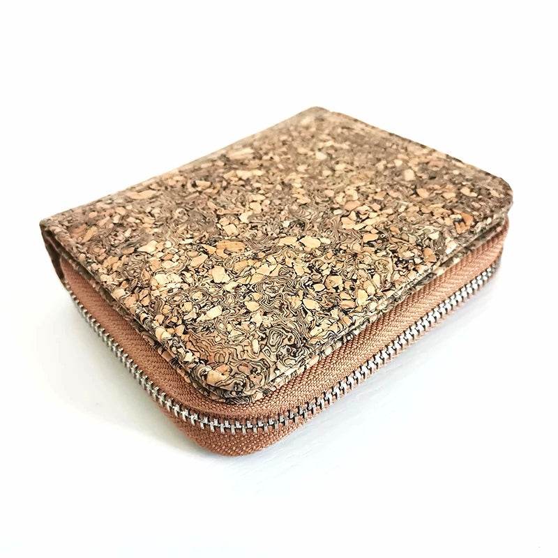 Cavabien Eco Friendly Leather Alternative Short Cork Wallet - Concordia Style Boutique