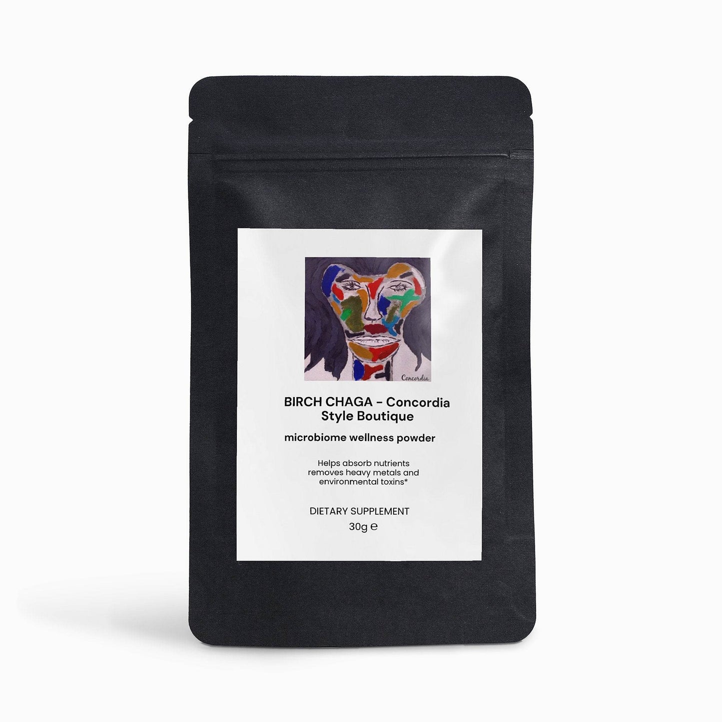 Birch Chaga Microbiome Wellness Powder - Concordia Style Boutique