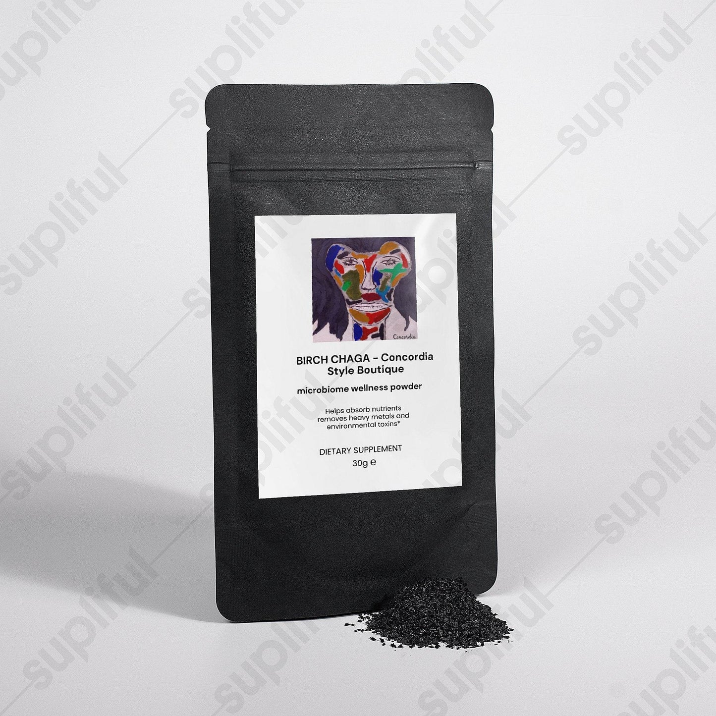 Birch Chaga Microbiome Wellness Powder - Concordia Style Boutique