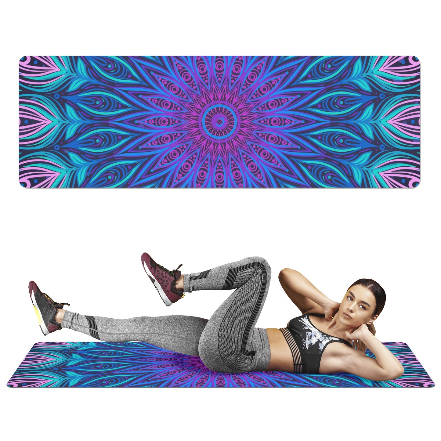 Rubber Yoga Mat - Premium from Concordia Style Boutique - Just $27.98! Shop now at Concordia Style Boutique