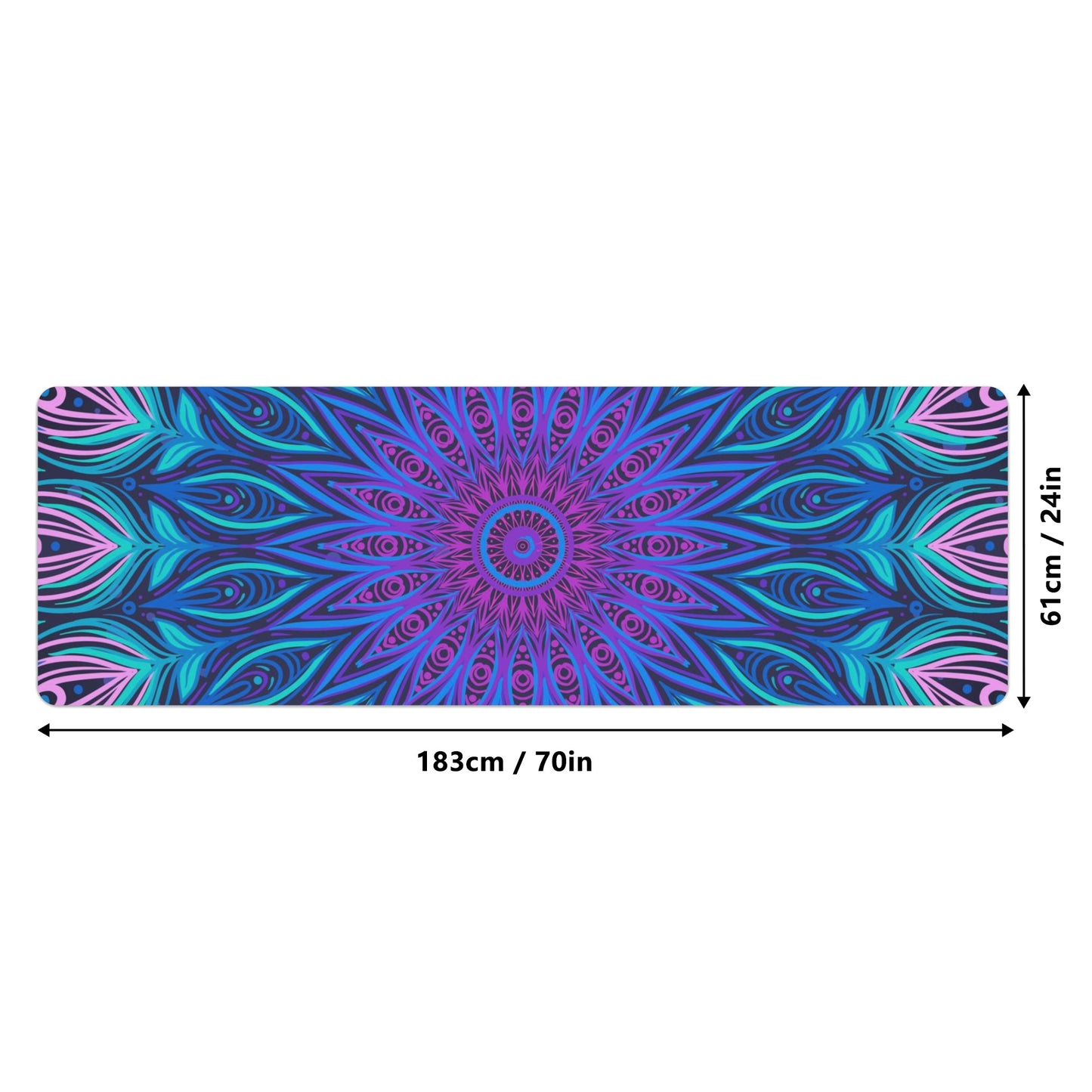 Rubber Yoga Mat - Premium from Concordia Style Boutique - Just $27.98! Shop now at Concordia Style Boutique
