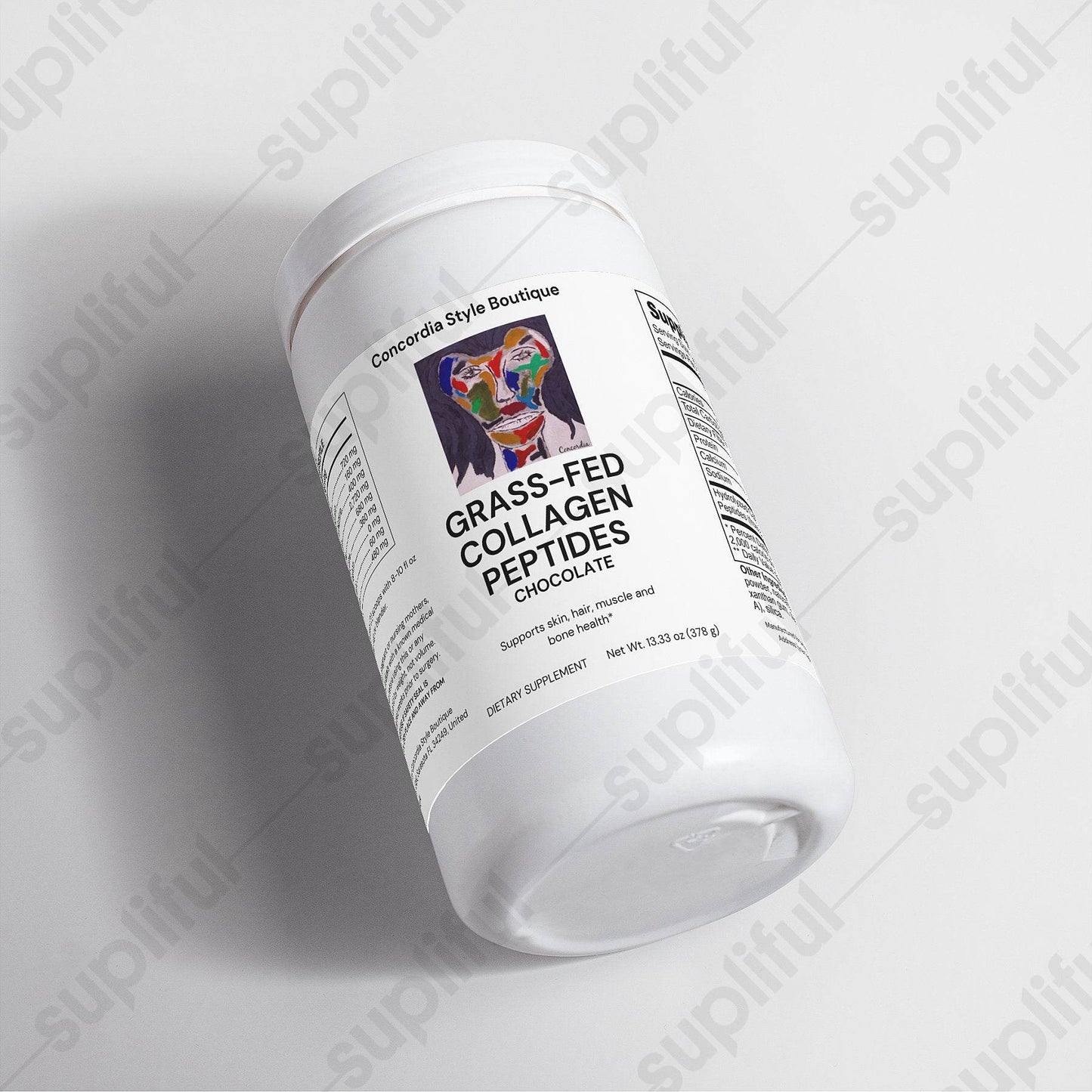 Grass-Fed Collagen Peptides Powder (Chocolate) - Concordia Style Boutique