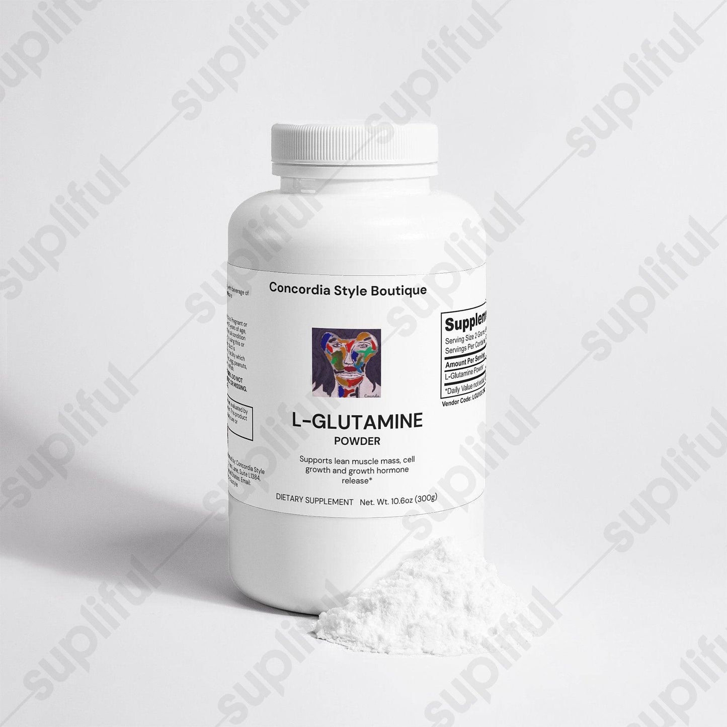 L-Glutamine Powder - Concordia Style Boutique
