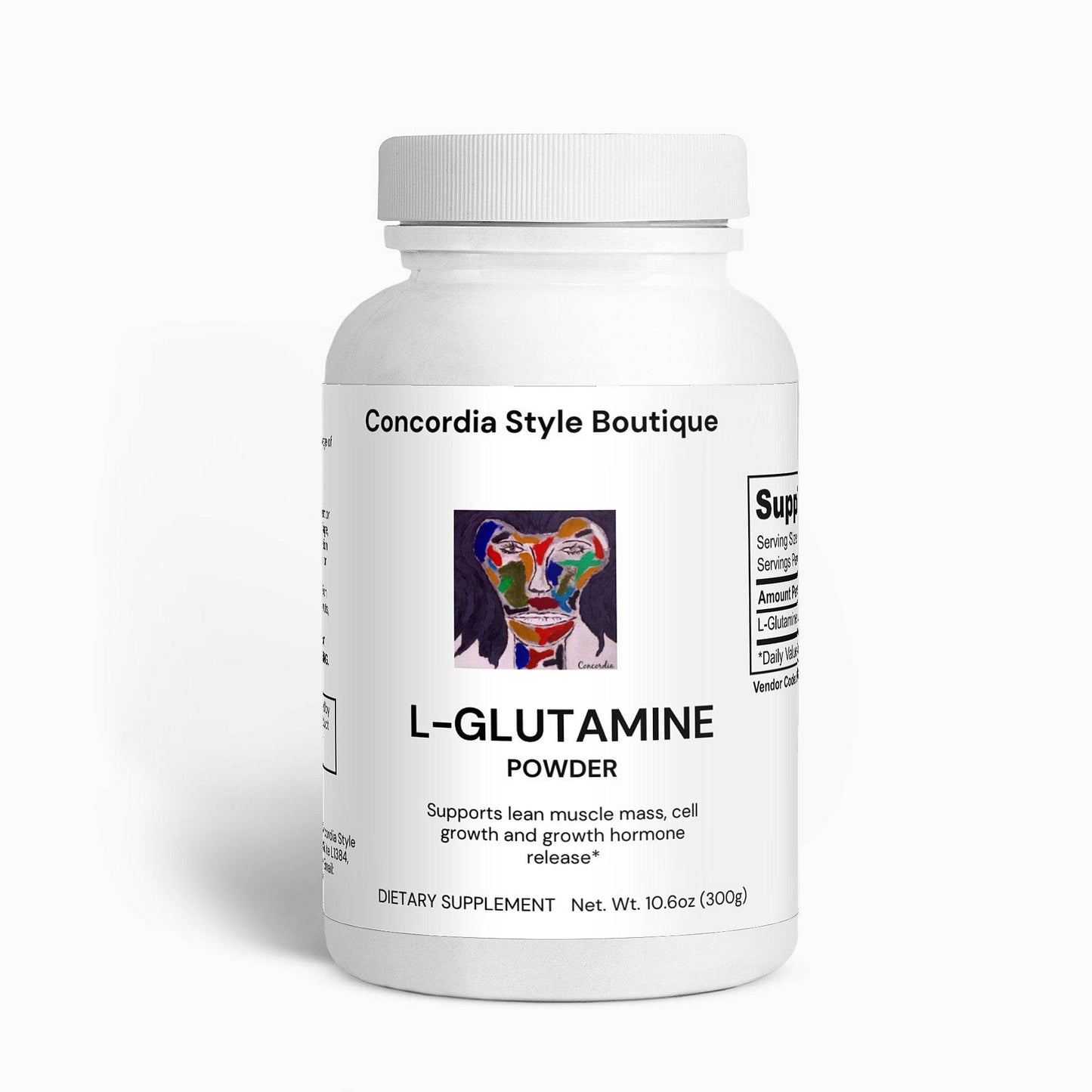 L-Glutamine Powder - Concordia Style Boutique
