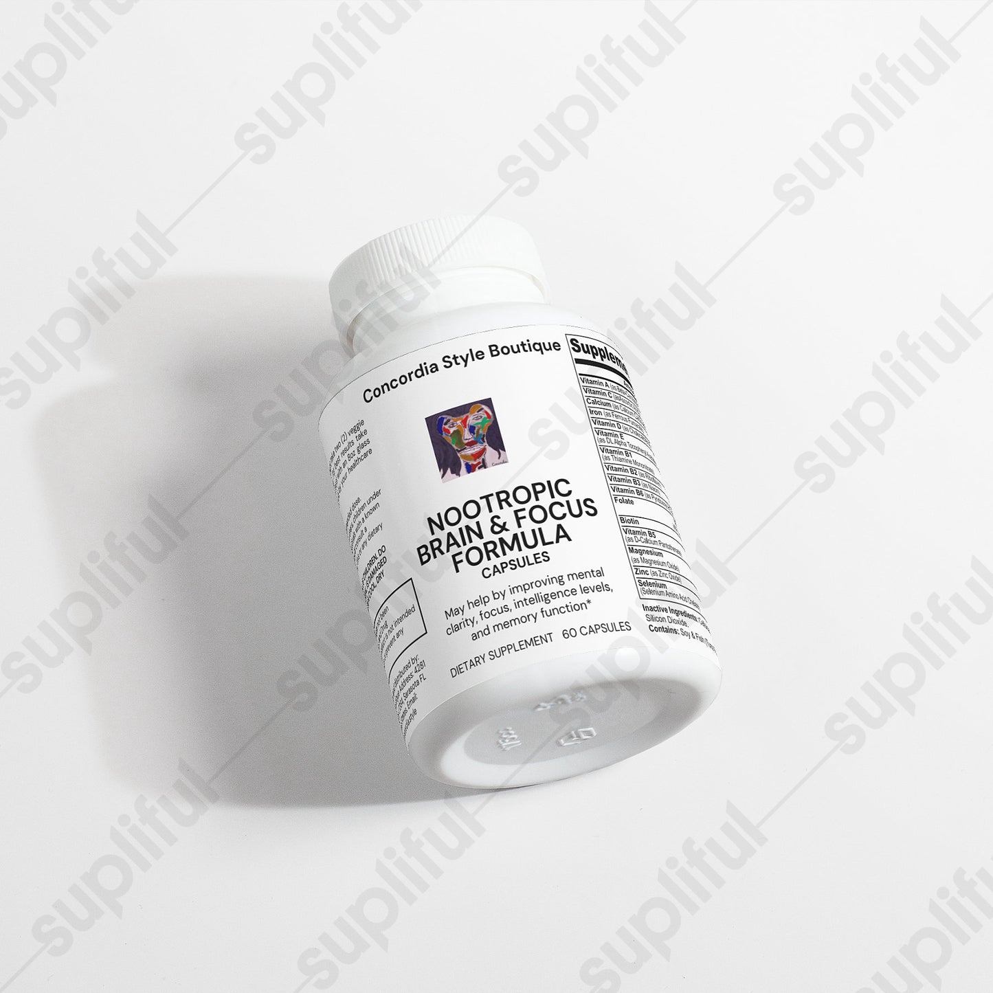 Nootropic Brain & Focus Formula - Premium Nootropic Brain & Focus Formula from Concordia Style Boutique - Just $37.78! Shop now at Concordia Style Boutique