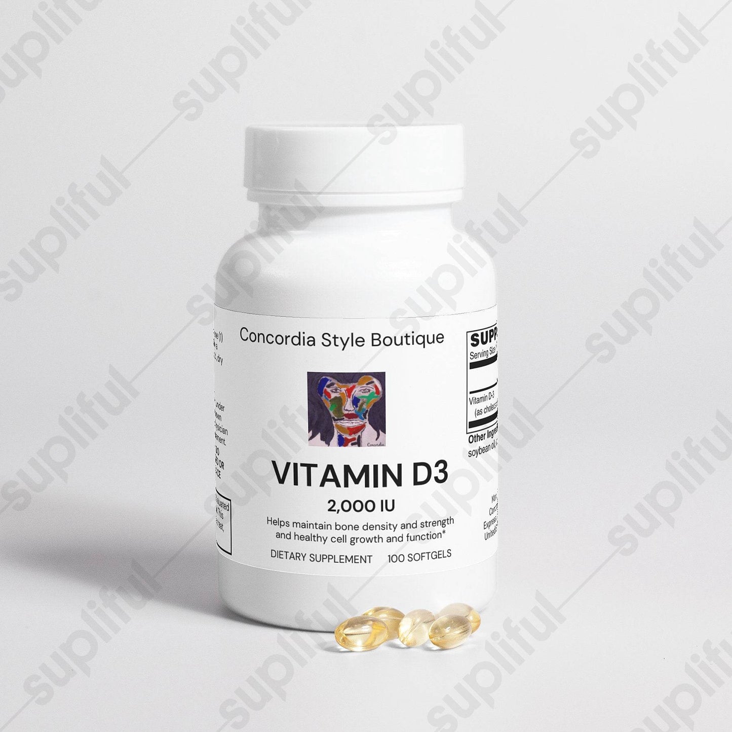 Vitamin D3 2,000 IU - Concordia Style Boutique