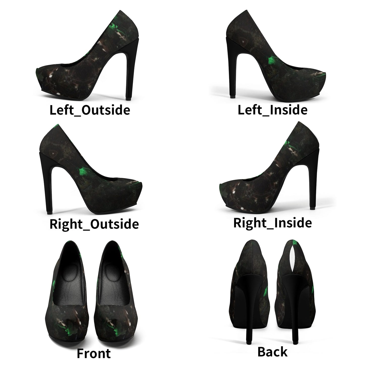 Women Platform Pumps 5 Inch High Heels