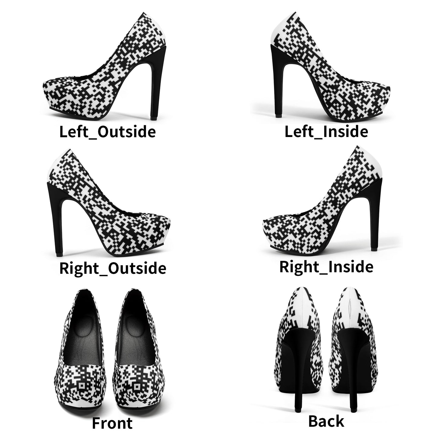 Women Platform Pumps 5 Inch High Heels