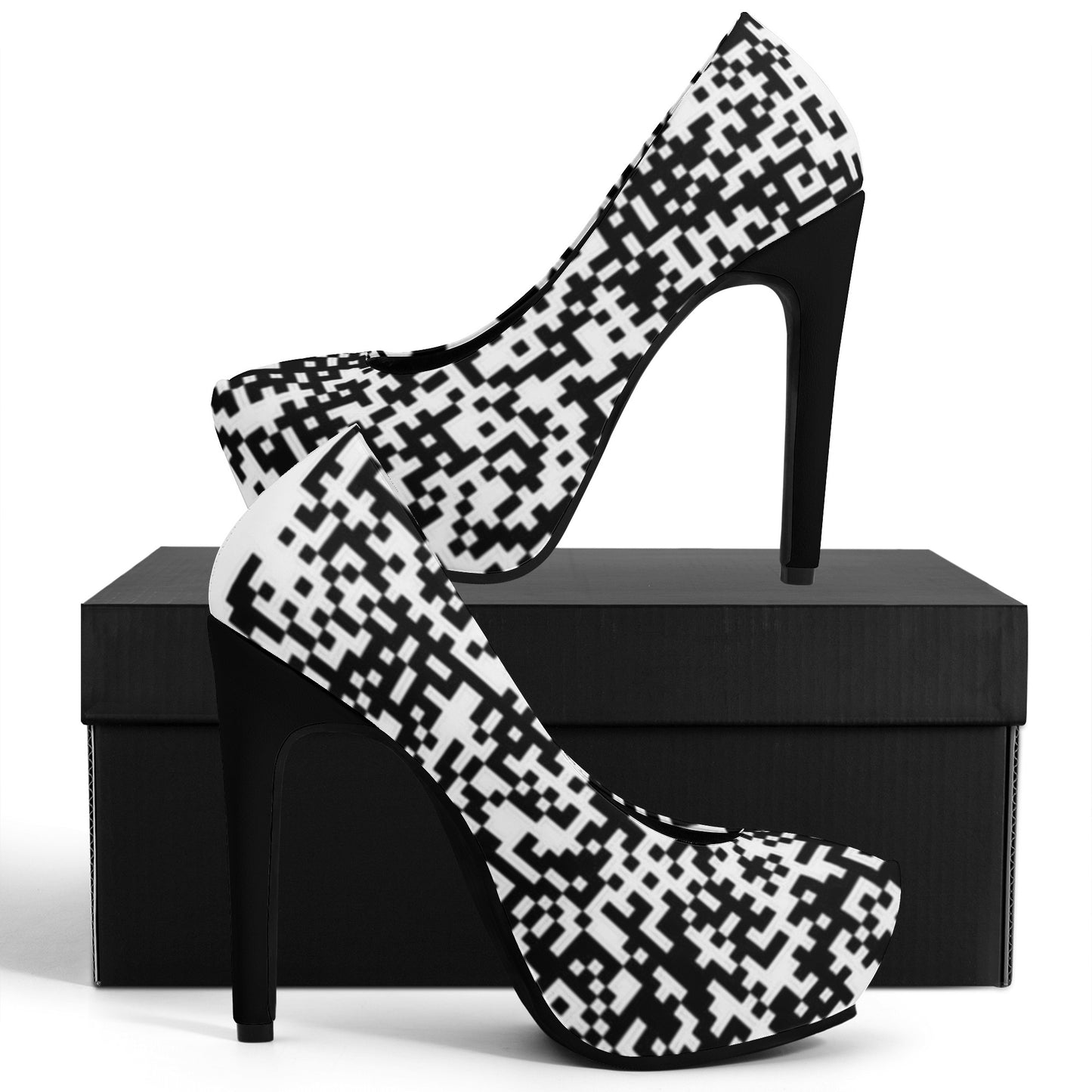 Women Platform Pumps 5 Inch High Heels