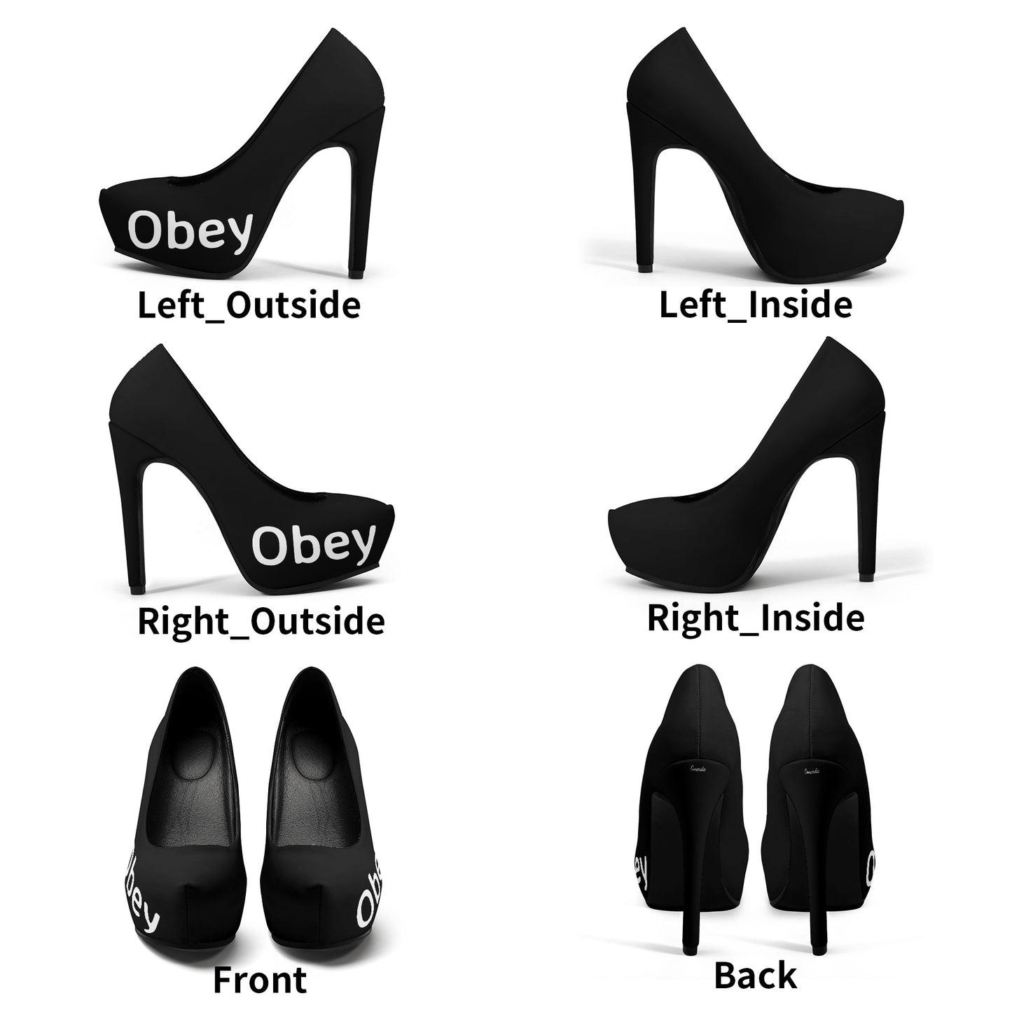 Women Platform Pumps 5 Inch High Heels