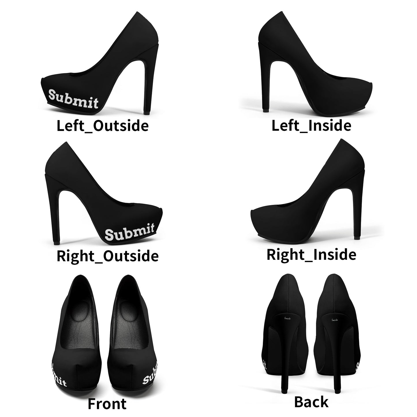 Women Platform Pumps 5 Inch High Heels