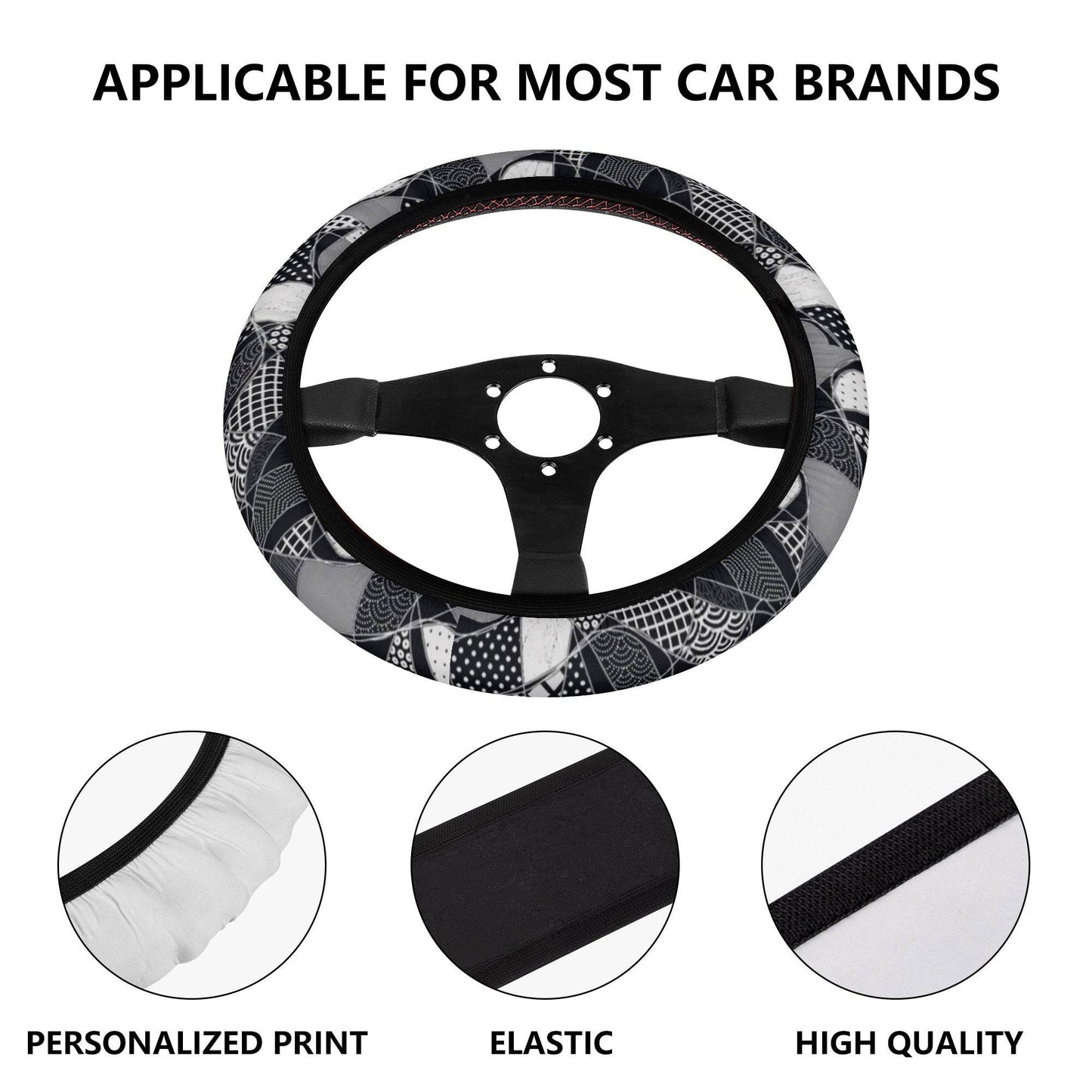 Car Steering Wheel Cover - Concordia Style Boutique
