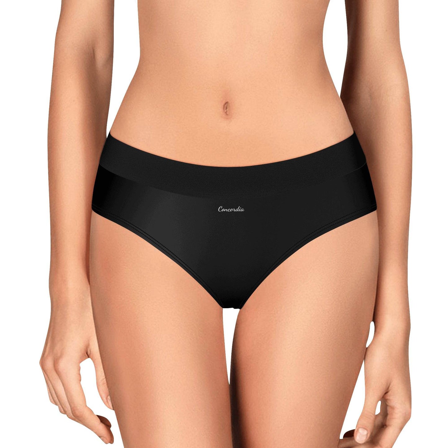 All Over Print Lady Panties - Black - Concordia Style Boutique