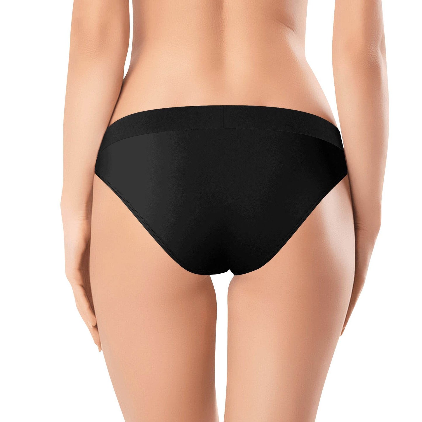 All Over Print Lady Panties - Black - Concordia Style Boutique