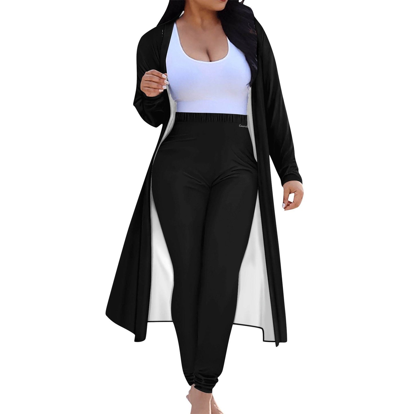 Womens Long Sleeve Cardigan and Leggings 2pcs - Concordia Style Boutique