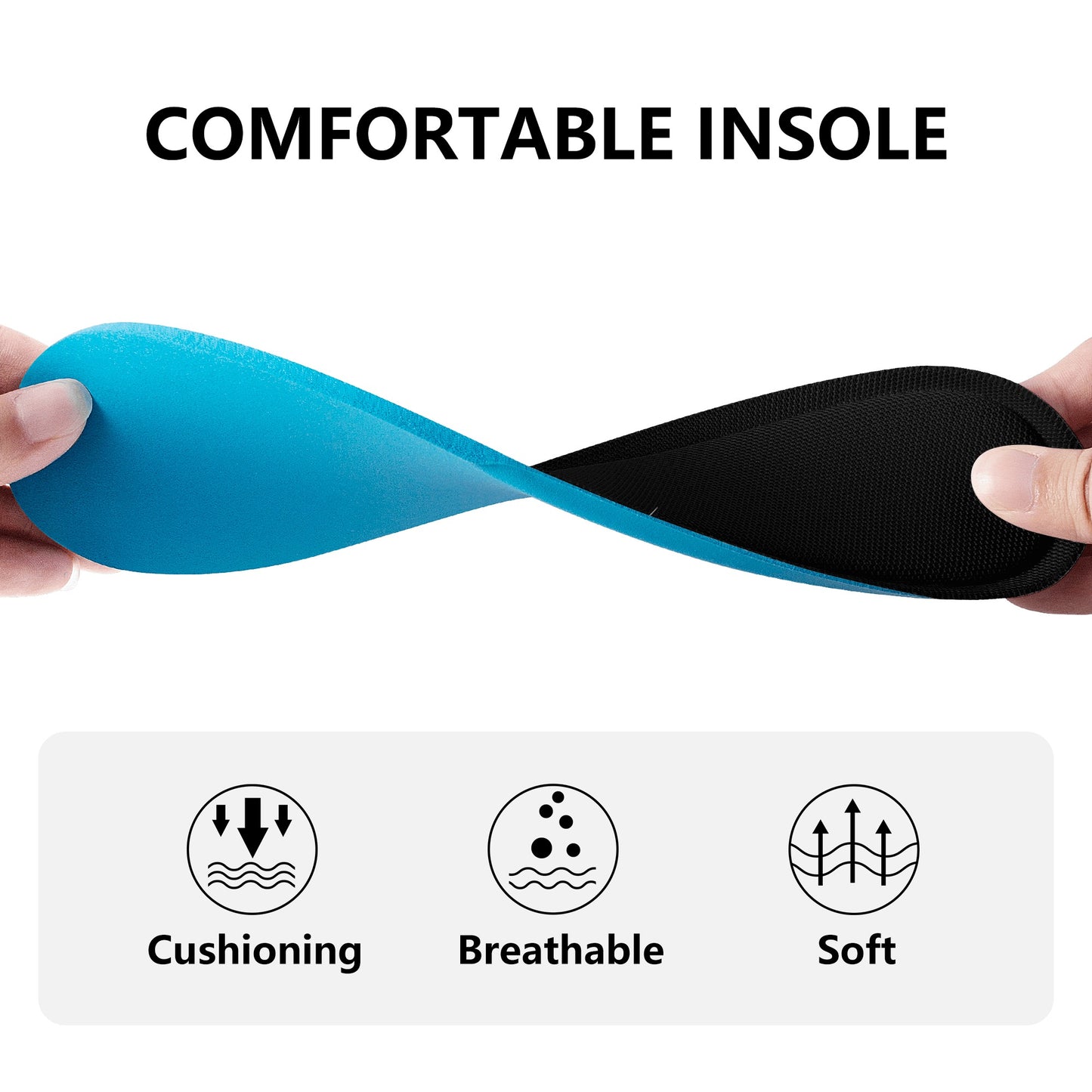 Customized Shoe Insoles -"I See You" - Premium Insoles from Concordia Style Boutique - Just $5.98! Shop now at Concordia Style Boutique