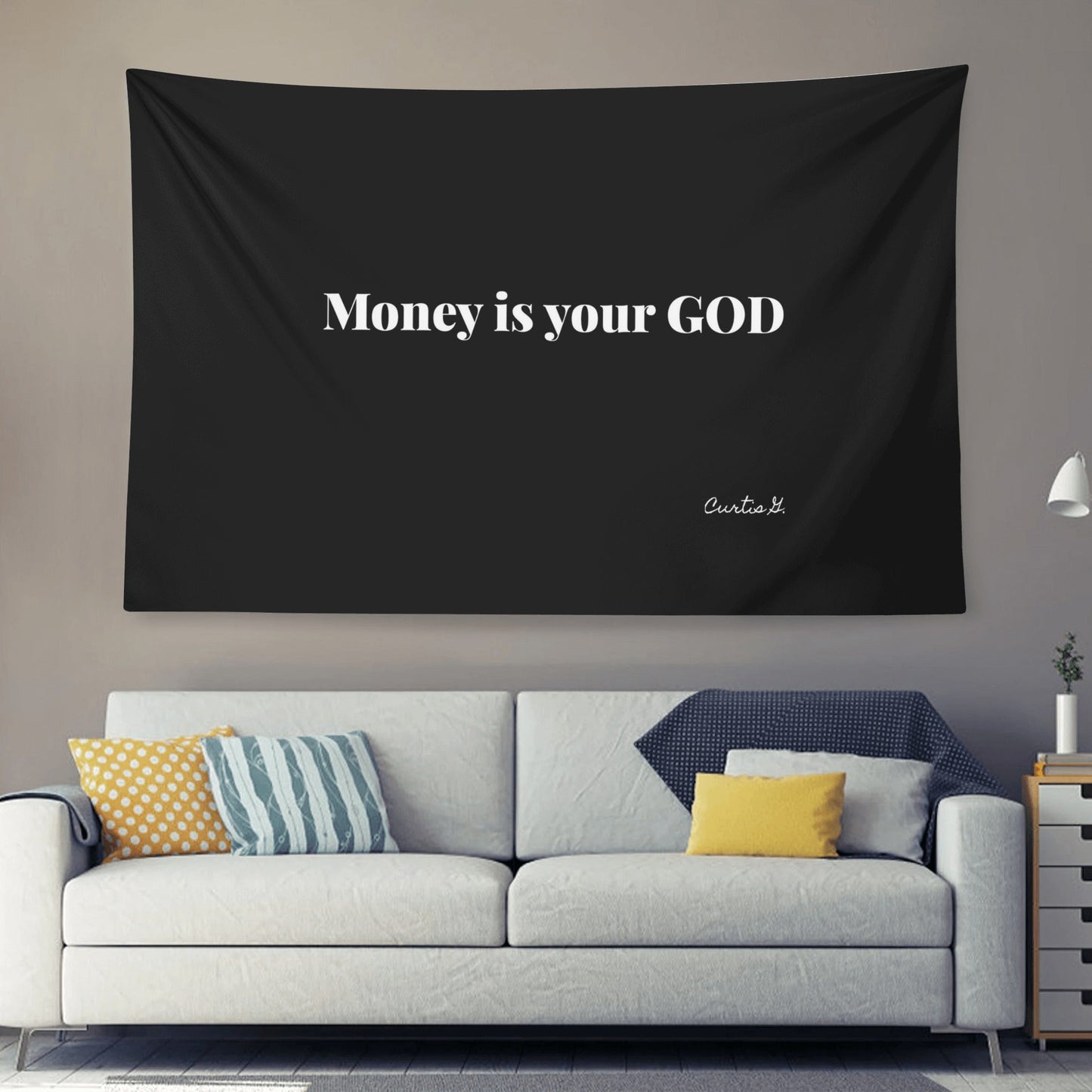 Polyester Peach Skin Wall Tapestry 6 Sizes - Premium from popcustoms - Just $12.98! Shop now at Concordia Style Boutique