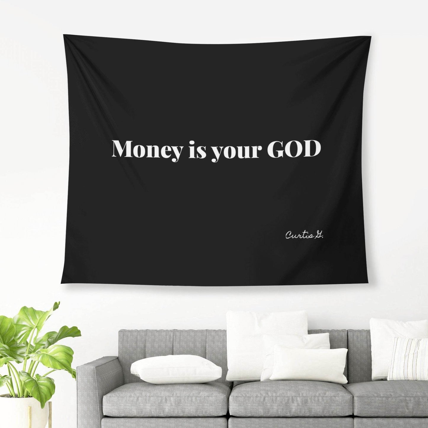 Polyester Peach Skin Wall Tapestry 6 Sizes - Concordia Style Boutique