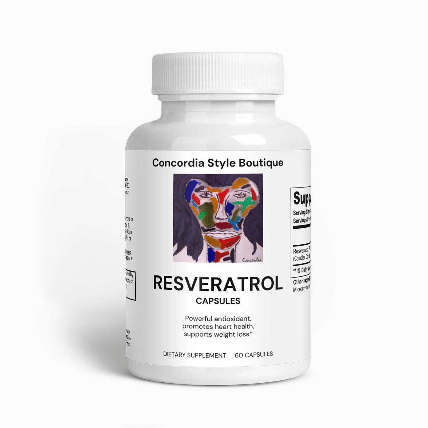 Resveratrol 50% (600 mg) - Concordia Style Boutique