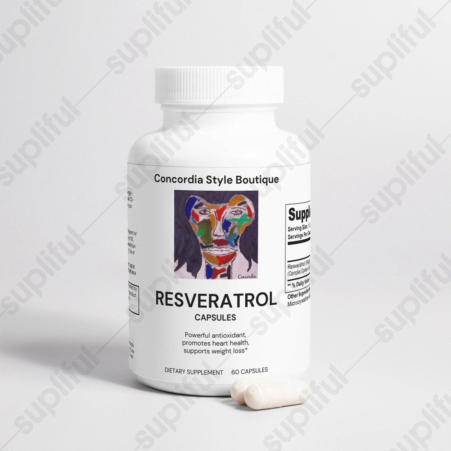 Resveratrol 50% (600 mg) - Concordia Style Boutique