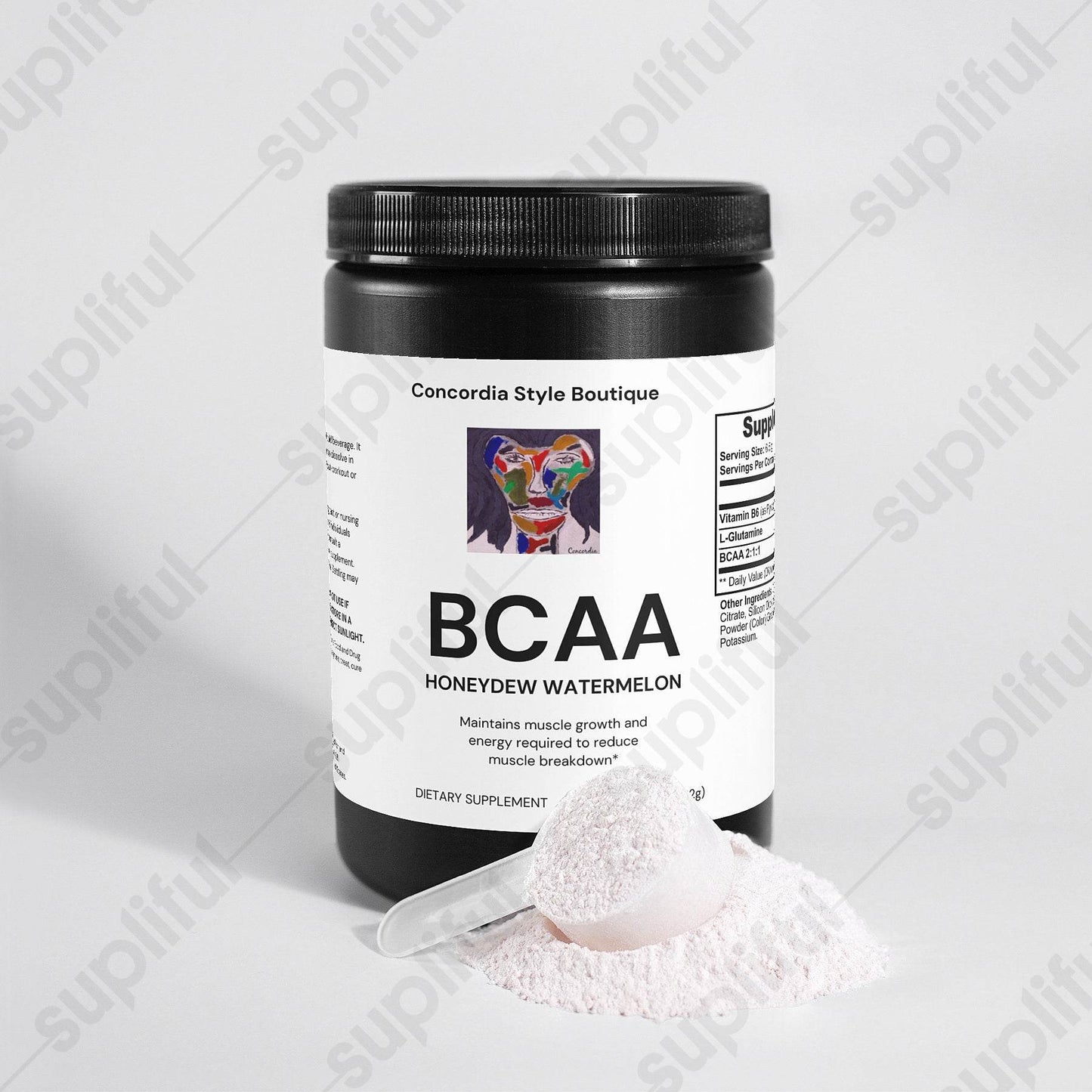BCAA Post Workout Powder (Honeydew/Watermelon) - Concordia Style Boutique