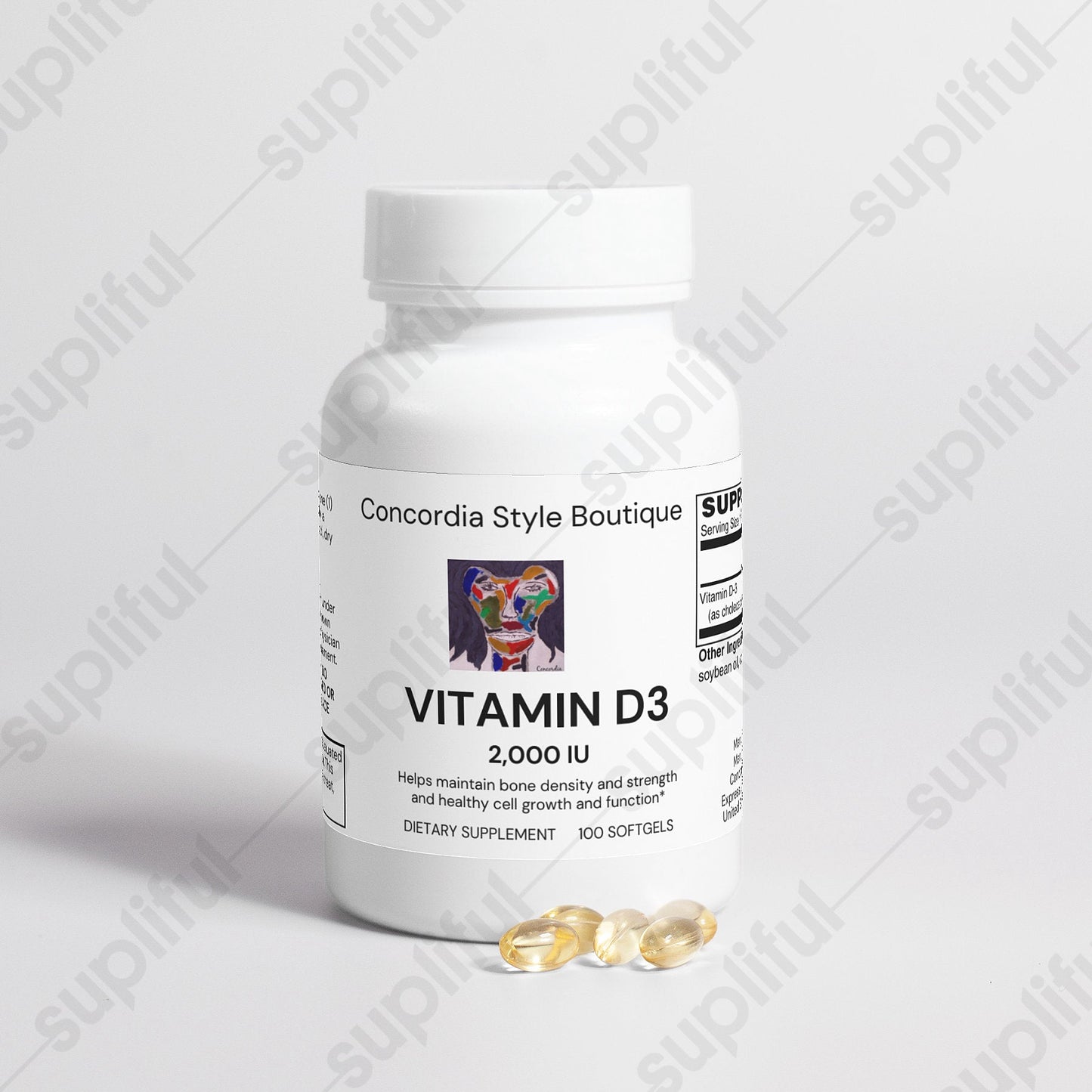 Vitamin D3 2,000 IU - Concordia Style Boutique