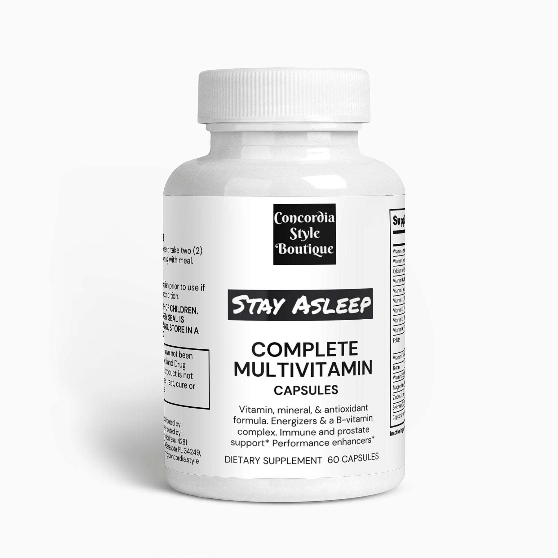 Complete Multivitamin - Stay Asleep - Concordia Style Boutique