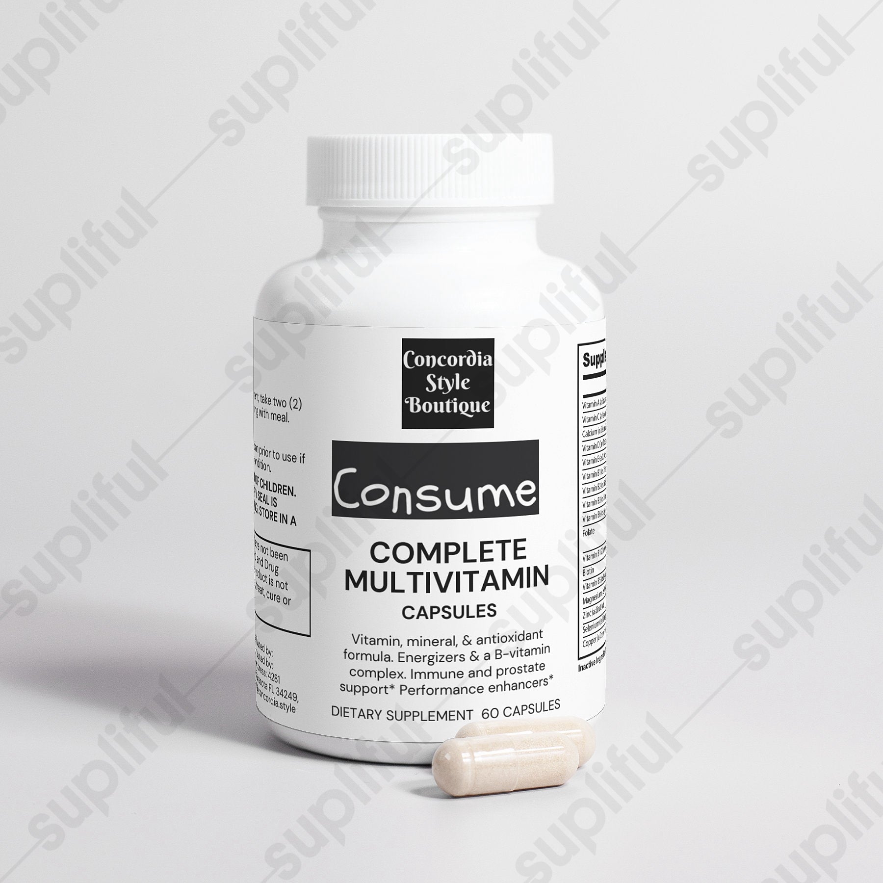 Complete Multivitamin - Consume - Concordia Style Boutique