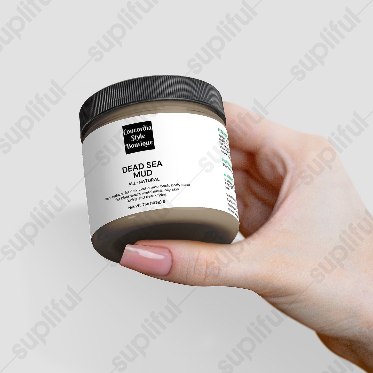 Dead Sea Mud - Ships exclusively to US - Concordia Style Boutique