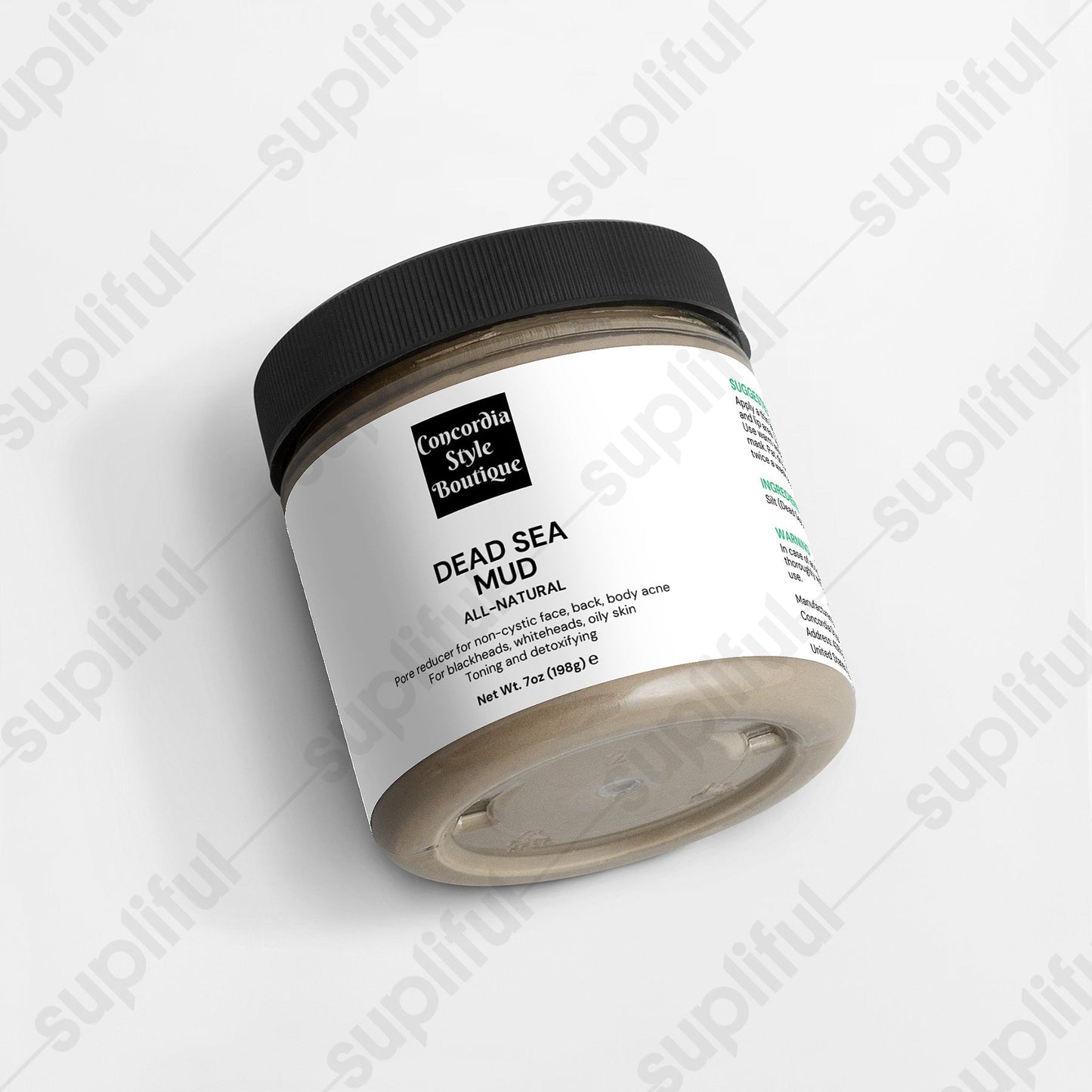 Dead Sea Mud - Ships exclusively to US - Concordia Style Boutique