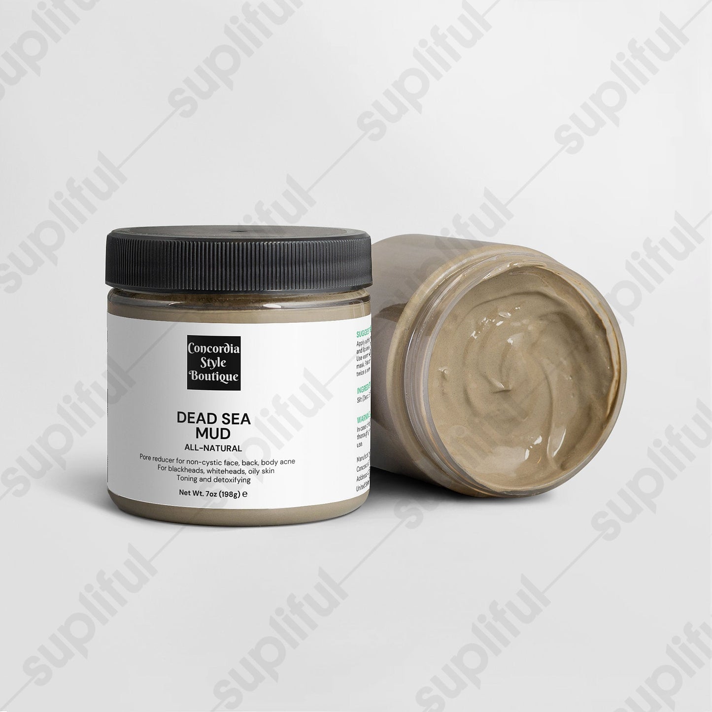 Dead Sea Mud - Ships exclusively to US - Concordia Style Boutique