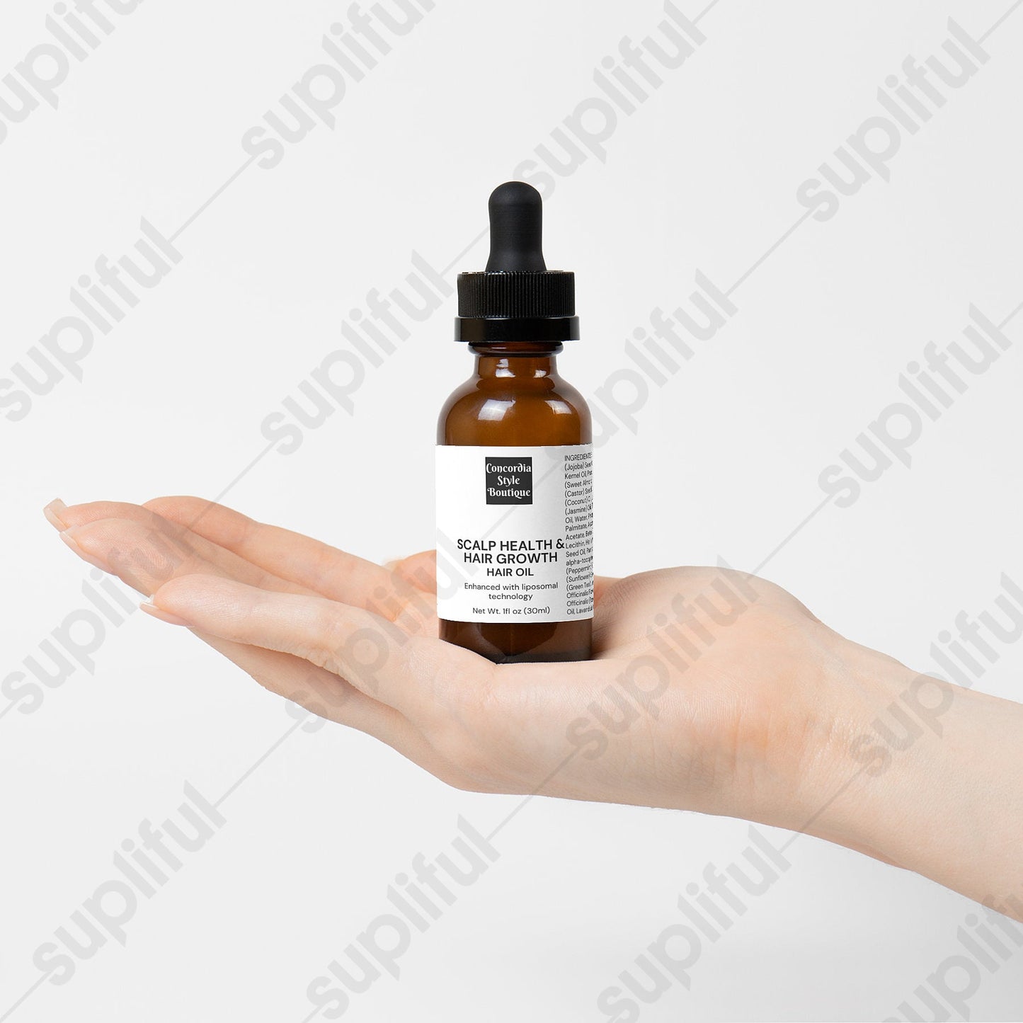 Hair Oil for Scalp Health and Hair Growth - Ships exclusively to US - Concordia Style Boutique