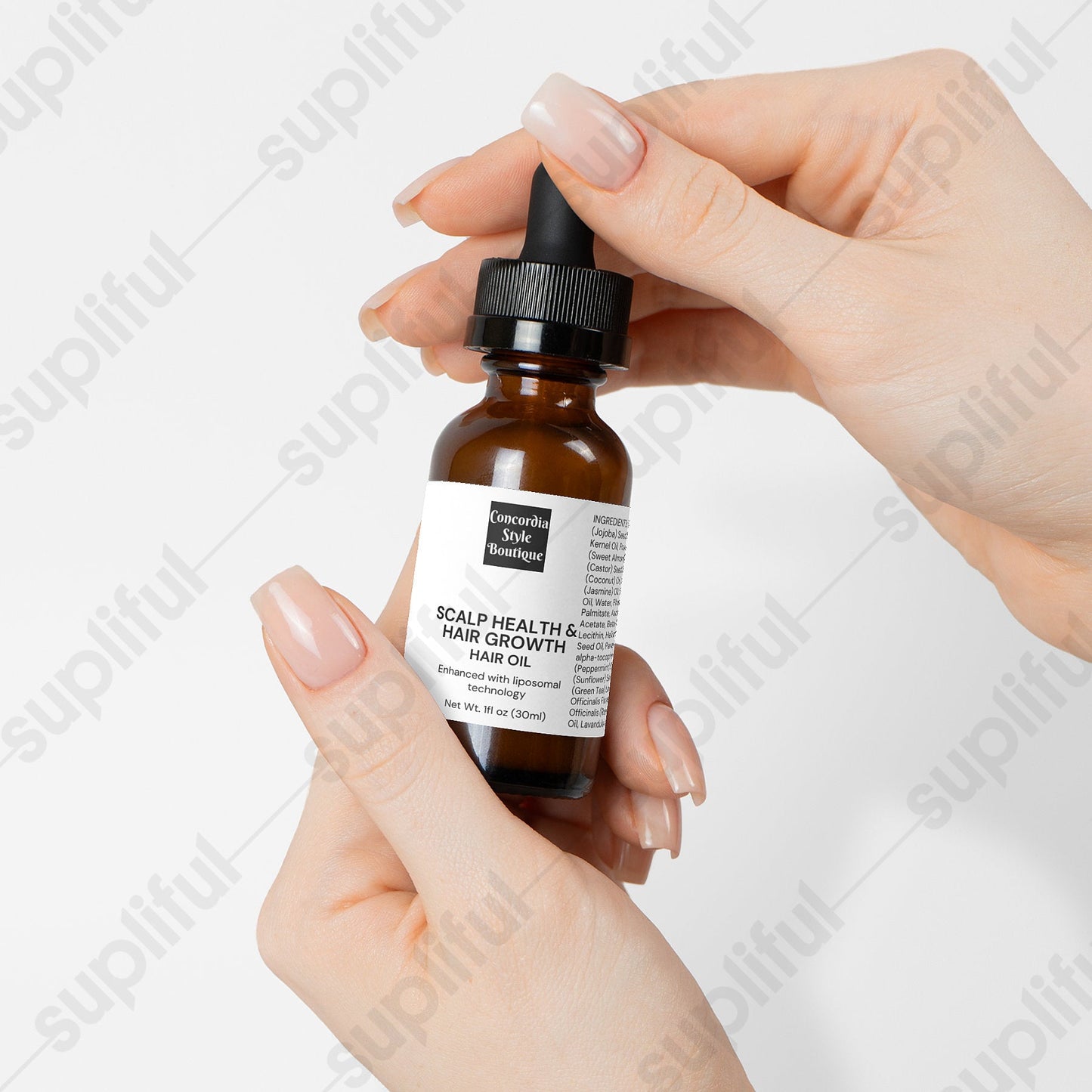 Hair Oil for Scalp Health and Hair Growth - Ships exclusively to US - Concordia Style Boutique