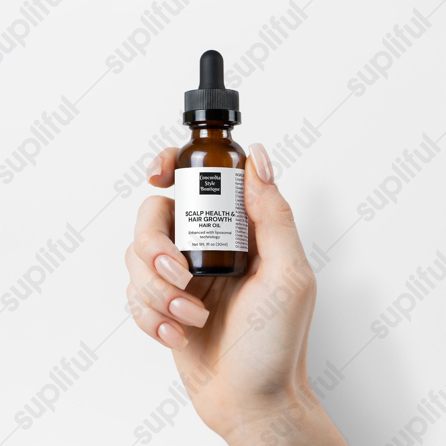 Hair Oil for Scalp Health and Hair Growth - Ships exclusively to US - Concordia Style Boutique