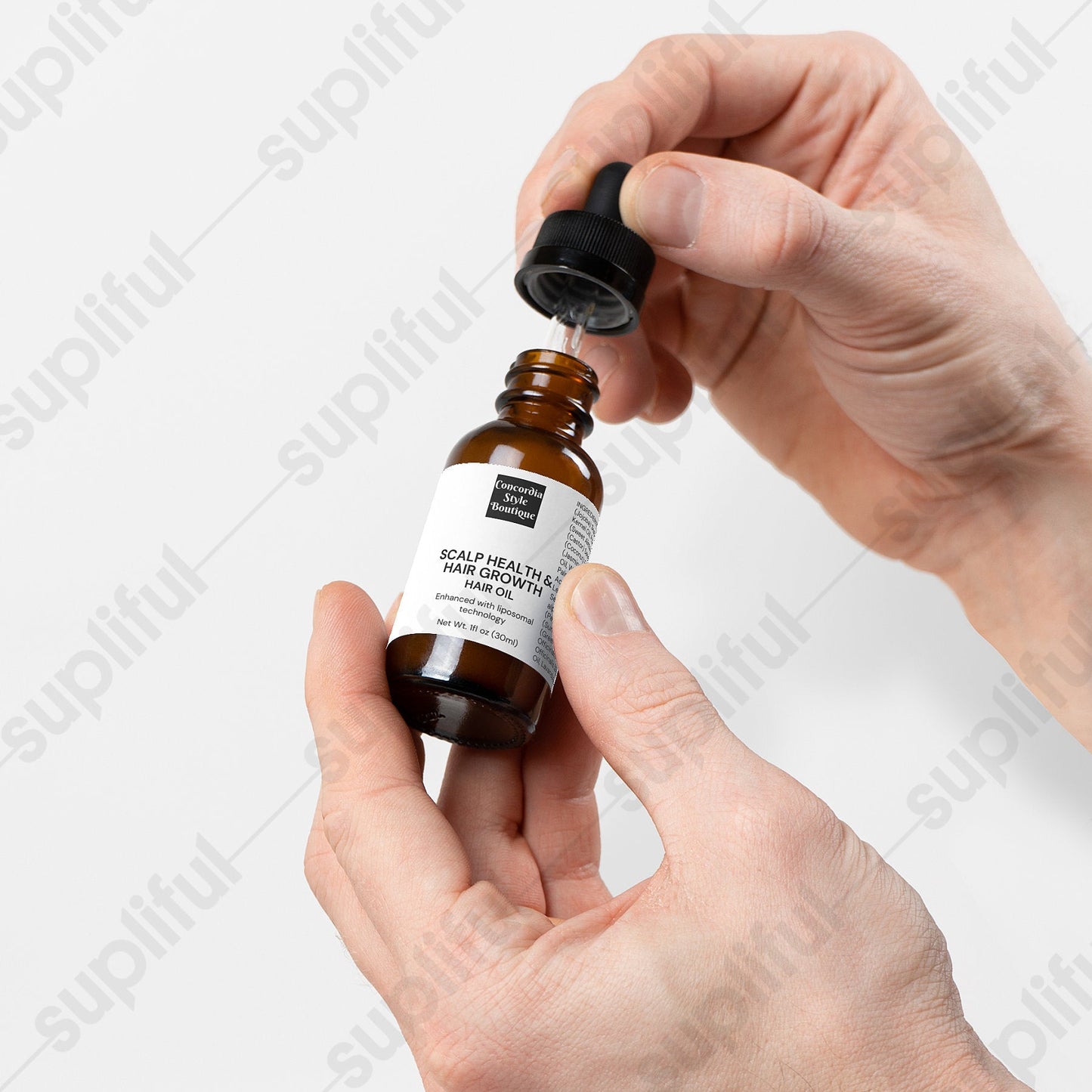 Hair Oil for Scalp Health and Hair Growth - Ships exclusively to US - Concordia Style Boutique