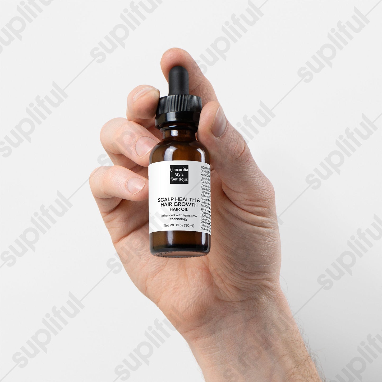 Hair Oil for Scalp Health and Hair Growth - Ships exclusively to US - Concordia Style Boutique
