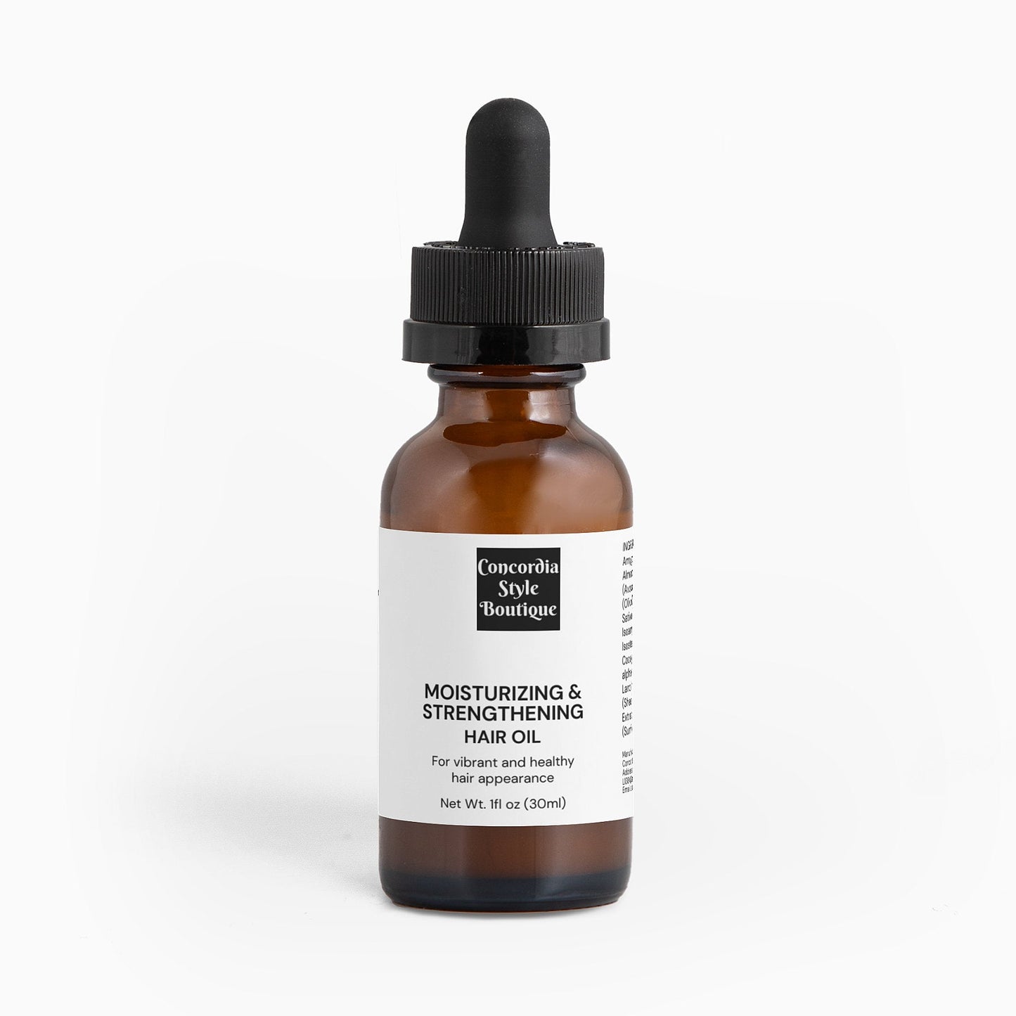 Moisturizing and Strengthening Hair Oil - Ships exclusively to US - Concordia Style Boutique