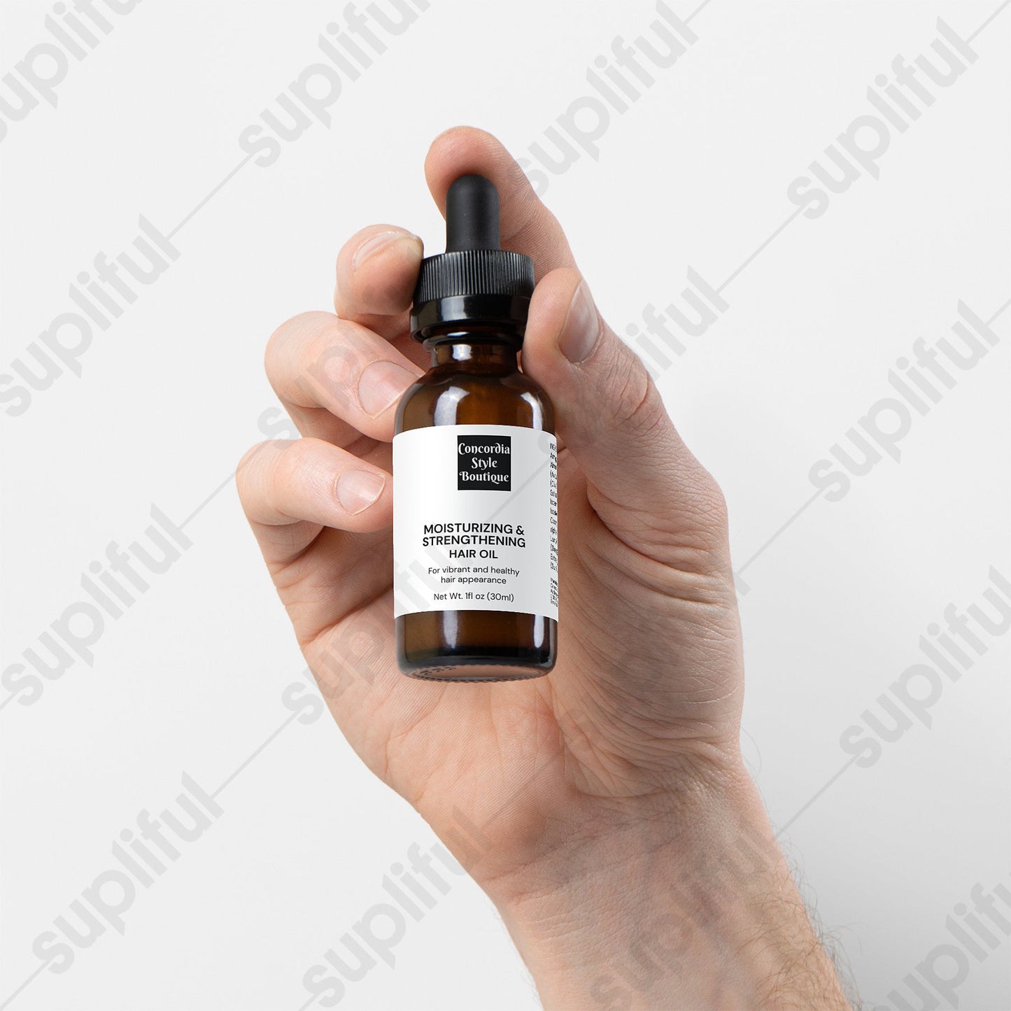 Moisturizing and Strengthening Hair Oil - Ships exclusively to US - Concordia Style Boutique