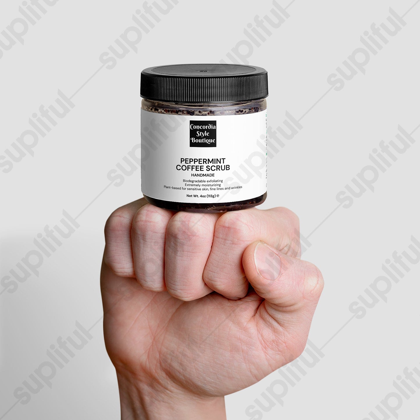 Peppermint Coffee Scrub - Ships exclusively to US - Concordia Style Boutique