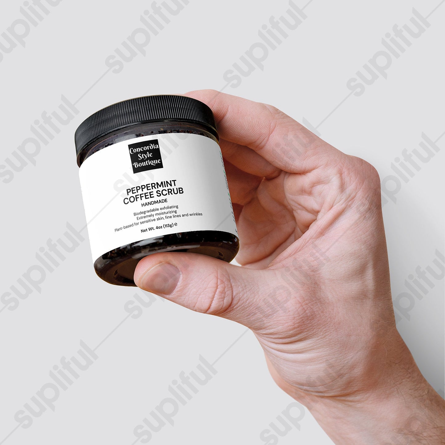 Peppermint Coffee Scrub - Ships exclusively to US - Concordia Style Boutique