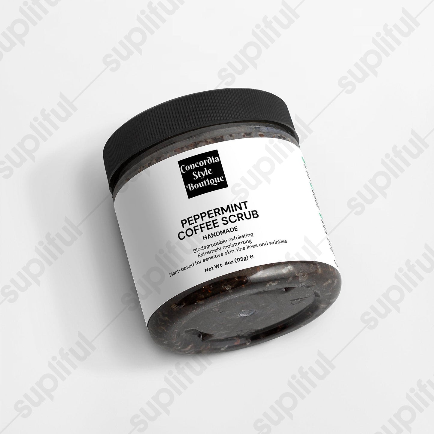 Peppermint Coffee Scrub - Ships exclusively to US - Concordia Style Boutique