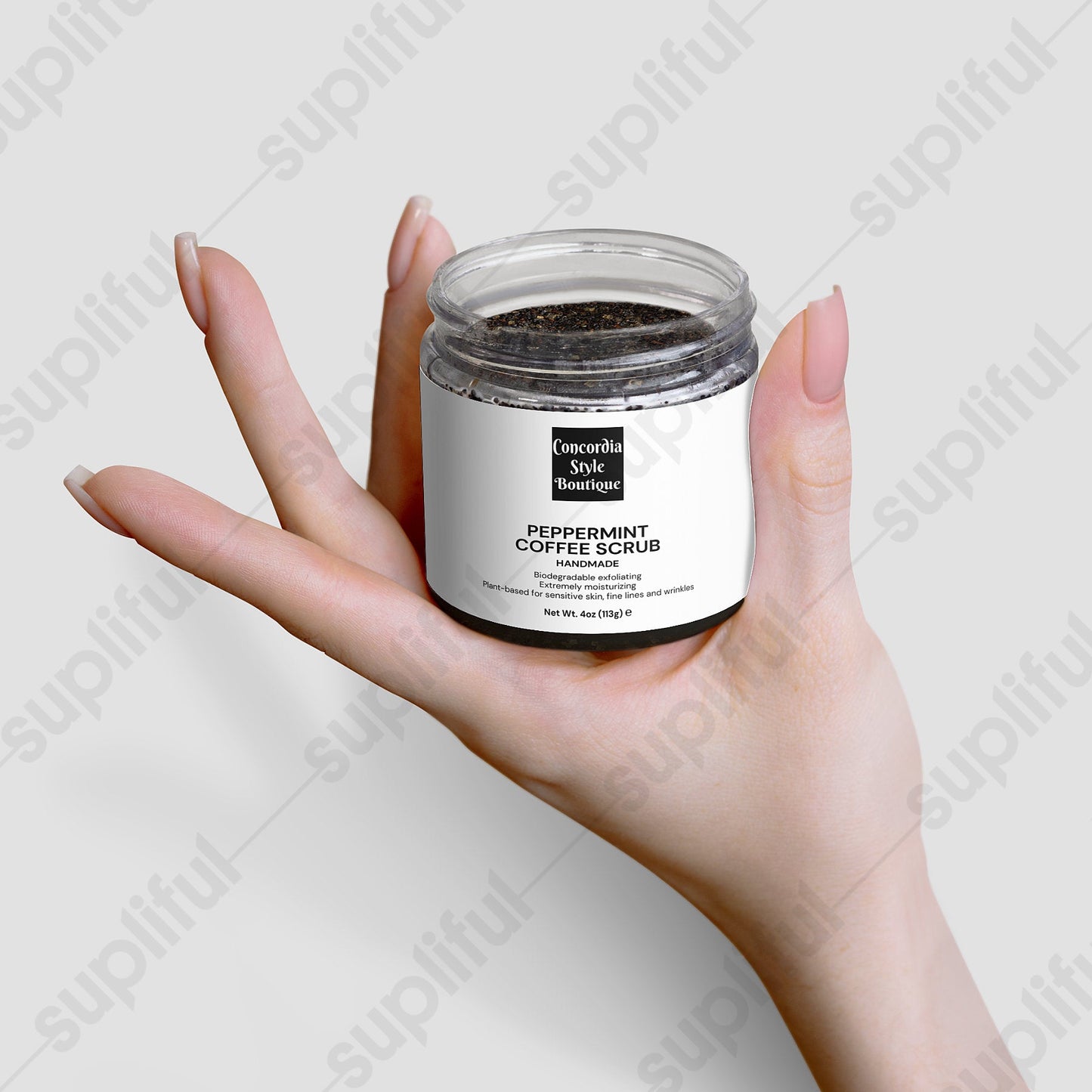 Peppermint Coffee Scrub - Ships exclusively to US - Concordia Style Boutique