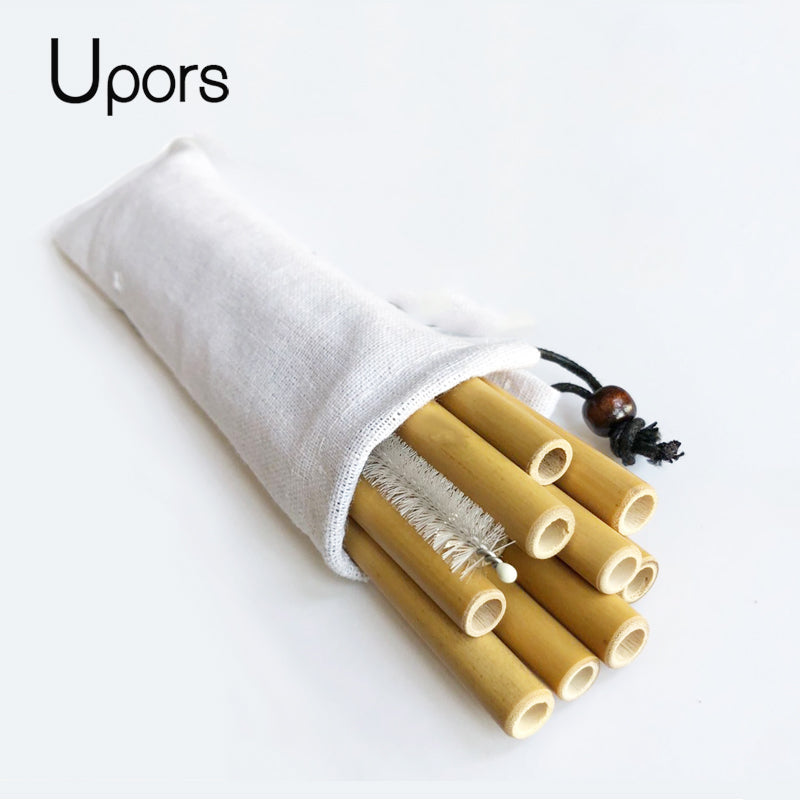 Natural organic bamboo straw - Concordia Style Boutique