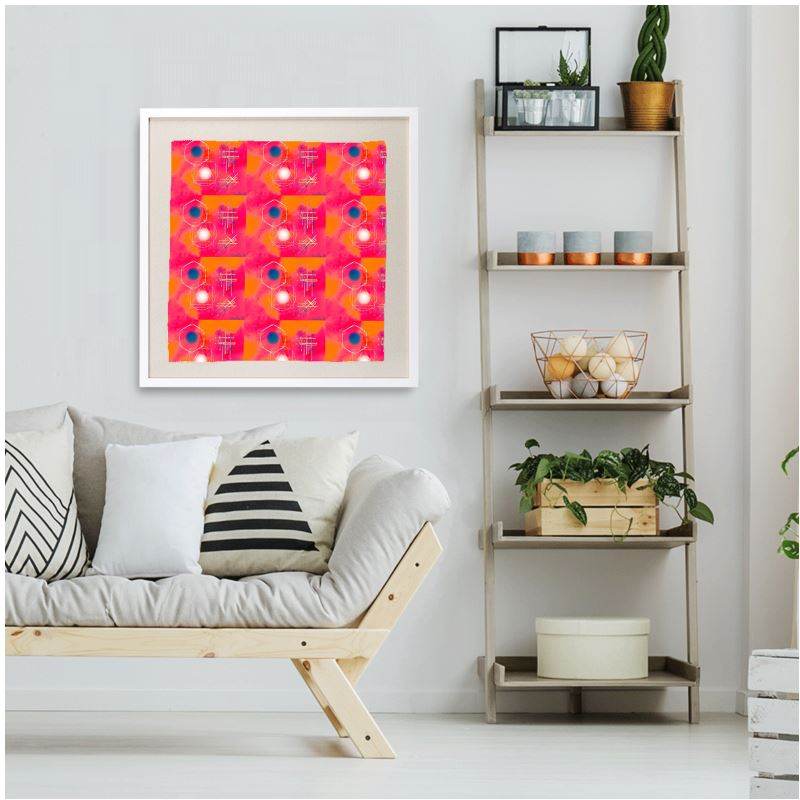 Framed Silk Scarf - Concordia Style Boutique